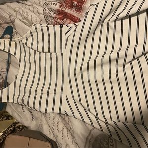 white and black dress, from style rack